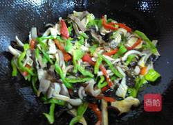 彩蔬炒肚丝的做法图解5