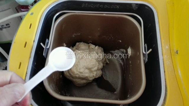 和成面团，在加入盐继续完成