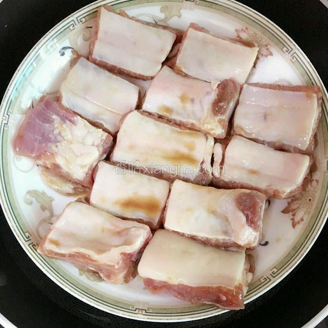 排骨摆盘