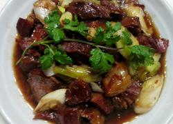 葱烧牛肉