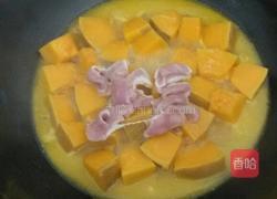 瘦肉焖南瓜的做法图解7