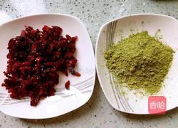 抹茶蔓越梅曲奇的做法图解7