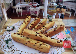 奶香提子条饼干的做法图解12