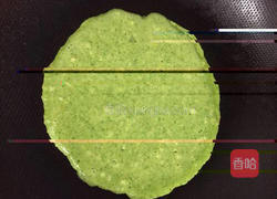 菠菜鸡蛋饼的做法图解6