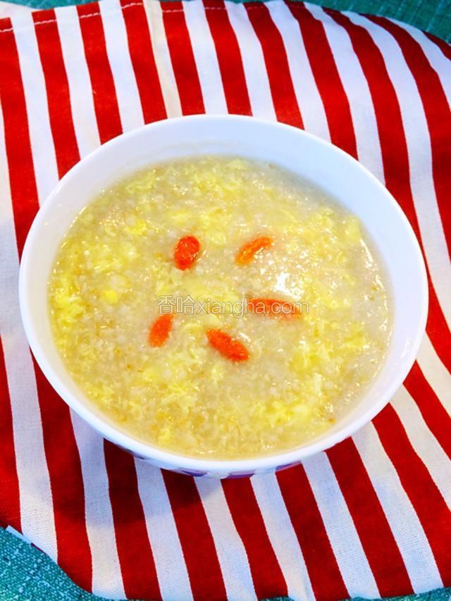 燕麦鸡蛋花