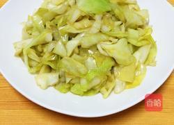 清炒包菜的做法图解5