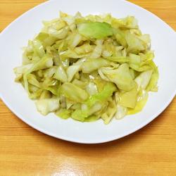清炒包菜的做法[图]