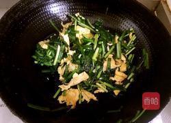 韭菜炒鸡蛋的做法图解4