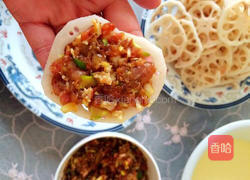 炸藕盒的做法图解7