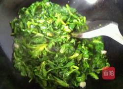 蒜香菊花菜的做法图解3