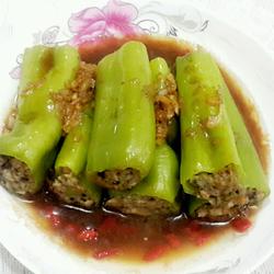 青椒酿肉的做法[图]