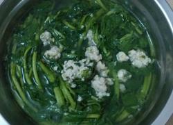 西洋菜肉末汤