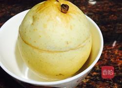 雪梨炖蜜糖的做法图解5