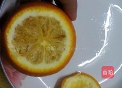 蒸橙子之止咳小妙方的做法图解2