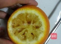 蒸橙子之止咳小妙方的做法图解3