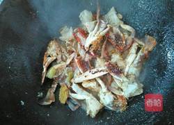 炒螃蟹的做法图解8