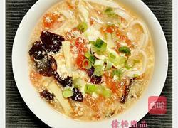 西红柿打卤面的做法图解7