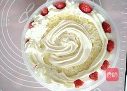 草莓奶油蛋糕的做法图解3
