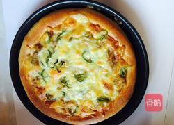 金枪鱼培根披萨的做法图解8