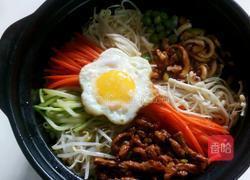 韩式砂锅拌饭的做法图解6