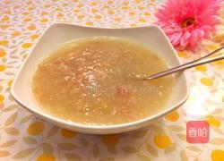 肉糜薯粉羹的做法图解7