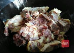 冻白干烧老鹅的做法图解4