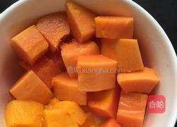 木瓜椰汁西米露的做法图解3