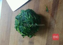 花生碎拌马兰头的做法图解2