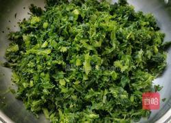 小白菜猪肉包子的做法图解3