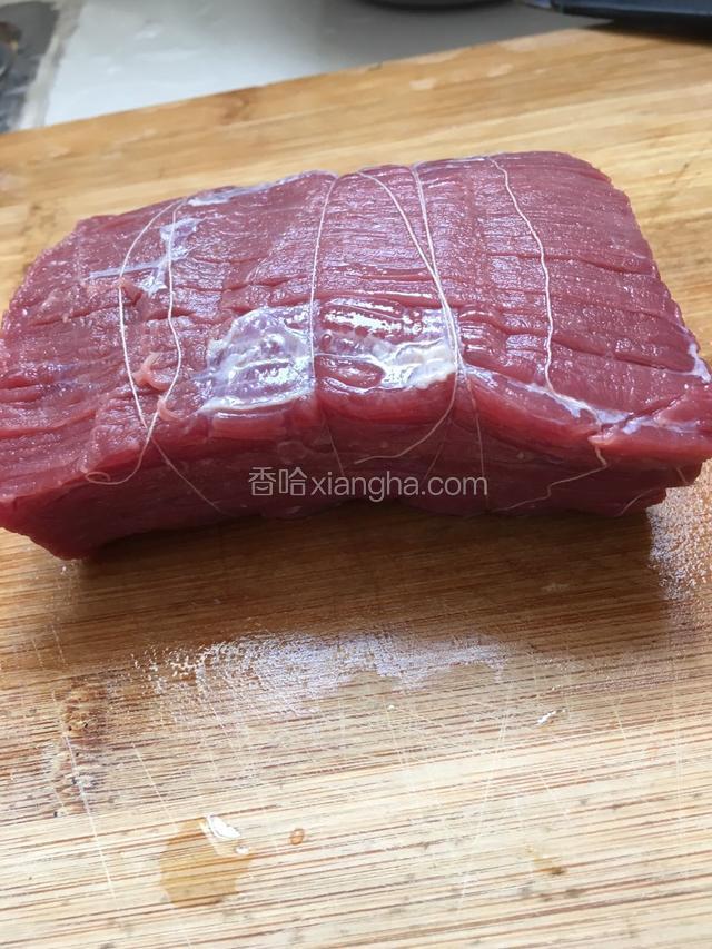 用细绳绑紧