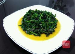 清炒枸杞头的做法图解4