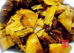 腐竹春笋烧肉的做法图解8