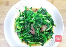 韭菜炒培根的做法图解4
