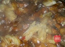 红烧肉炖粉条白菜的做法图解11