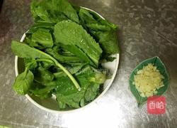 蒜蓉菜心的做法图解2