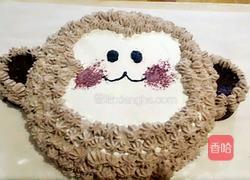 猴子奶油蛋糕的做法图解16