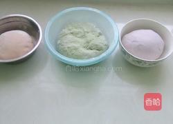 彩色饺子的做法图解2