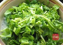 菜苔泡饭的做法图解4
