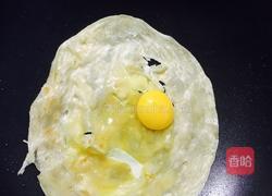 火腿手抓饼的做法图解5