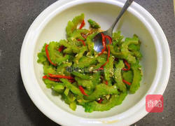 凉拌苦瓜的做法图解10