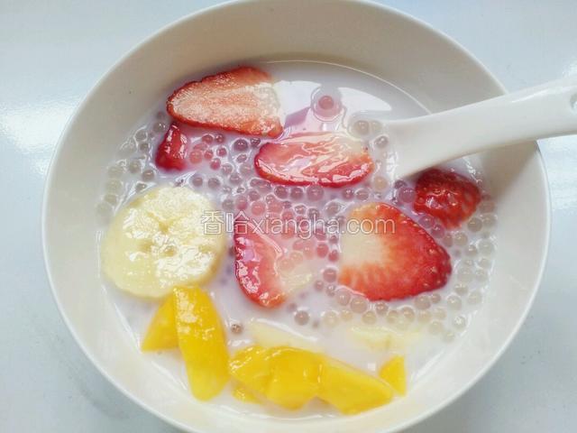 然后就可以吃了