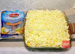 元貝蝦仁芝士焗意粉的做法图解15