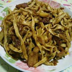 酸菜焖面的做法[图]