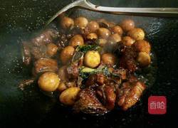 鹌鹑蛋红烧排骨的做法图解12