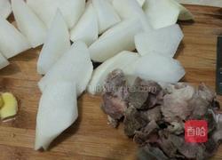 萝卜排骨汤的做法图解2