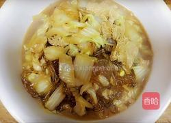 白菜冻豆腐炖粉条的做法图解6