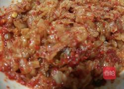 辣白菜早餐饼的做法图解2