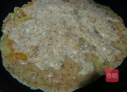 辣白菜早餐饼的做法图解4