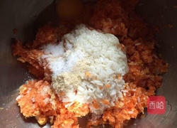 玉米胡萝卜糯米珍珠丸子的做法图解6