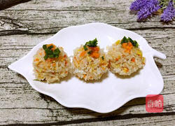 玉米胡萝卜糯米珍珠丸子的做法图解13